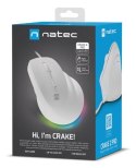 NATEC Crake 2 Pro myszka Uniwersalne Po prawej stronie USB Typu-A Optyczny 12800 DPI