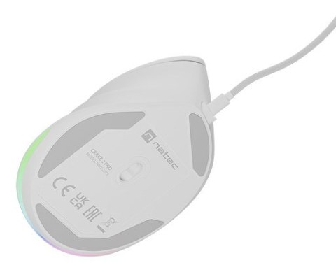 NATEC Crake 2 Pro myszka Uniwersalne Po prawej stronie USB Typu-A Optyczny 12800 DPI NATEC Crake 2 Pro myszka Uniwersalne Po prawej stronie USB Typu-A Optyczny 12800 DPI