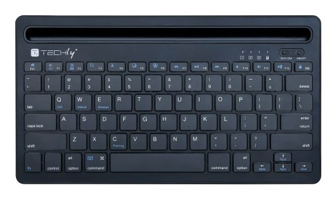 Techly ICTBK102U klawiatura Uniwersalna Bluetooth QWERTY Angielski Czarny