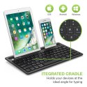 Techly ICTBK102U klawiatura Uniwersalna Bluetooth QWERTY Angielski Czarny