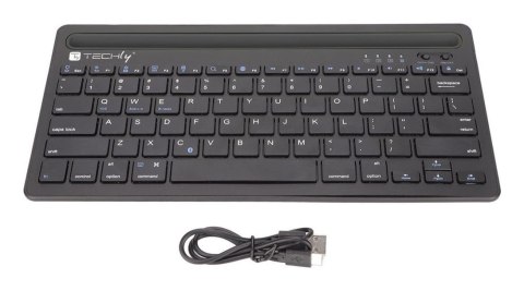 Techly ICTBK102U klawiatura Uniwersalna Bluetooth QWERTY Angielski Czarny