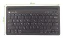 Techly ICTBK102U klawiatura Uniwersalna Bluetooth QWERTY Angielski Czarny