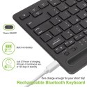 Techly ICTBK102U klawiatura Uniwersalna Bluetooth QWERTY Angielski Czarny