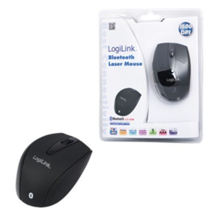 LogiLink ID0032A myszka Biuro Bluetooth Laser 1600 DPI