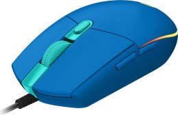 Mysz USB Optical G102 Lightsy Blue 910-005801 Logitech