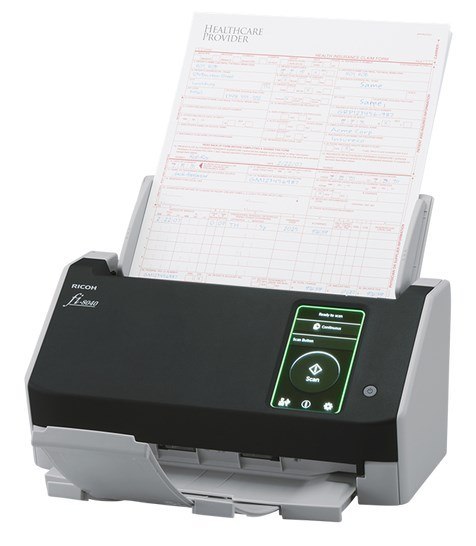 Ricoh fi-8040 ADF+Ręczny skaner pobierający 600 x 600 DPI A4 Czarny, Szary Ricoh fi-8040 ADF+Ręczny skaner pobierający 600 x 600 DPI A4 Czarny, Szary