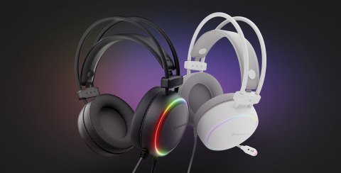 Słuchawki/zestaw słuchawkowy GENESIS NSG-2307 przewodowa opaska na głowę gaming USB typu-A czarny Słuchawki/zestaw słuchawkowy GENESIS NSG-2307 przewodowa opaska na głowę gaming USB typu-A czarny