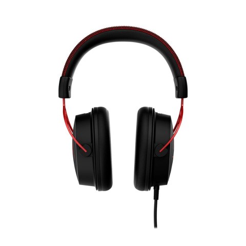 Zestaw słuchawkowy do gier HyperX Cloud Alpha czarno-czerwony, Przewodowy, 13 - 27000 Hz, Gaming, 298 g, Czerwony Zestaw słuchawkowy do gier HyperX Cloud Alpha czarno-czerwony, Przewodowy, 13 - 27000 Hz, Gaming, 298 g, Czerwony