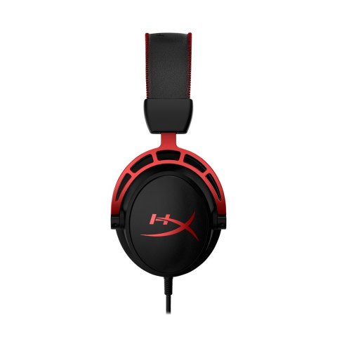Zestaw słuchawkowy do gier HyperX Cloud Alpha czarno-czerwony, Przewodowy, 13 - 27000 Hz, Gaming, 298 g, Czerwony Zestaw słuchawkowy do gier HyperX Cloud Alpha czarno-czerwony, Przewodowy, 13 - 27000 Hz, Gaming, 298 g, Czerwony