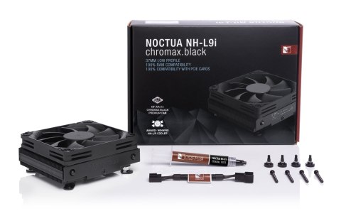 Chłodzenie CPU NOCTUA NH-L9i CH.BK Intel Low Profile Chłodzenie CPU NOCTUA NH-L9i CH.BK Intel Low Profile