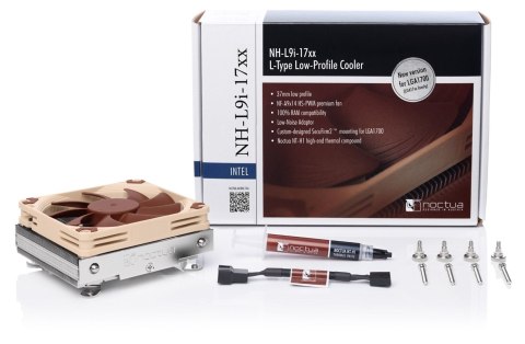 Chłodzenie CPU NOCTUA NH-L9i LGA 1700 Chłodzenie CPU NOCTUA NH-L9i LGA 1700