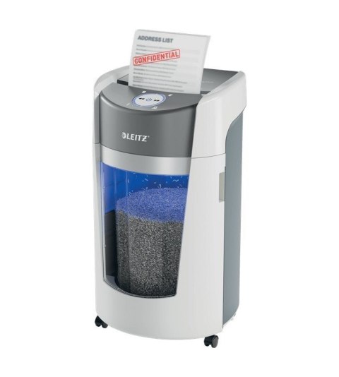 LEITZ Niszczarka IQ OptiMax Office 35 L, P-5, Ścinki 2x15, Automatyczny Start/Stop, Funkcja cofania, Obrotowy pojemnik - 33% wię LEITZ Niszczarka IQ OptiMax Office 35 L, P-5, Ścinki 2x15, Automatyczny Start/Stop, Funkcja cofania, Obrotowy pojemnik - 33% wię