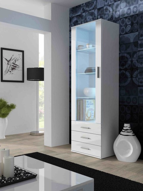 Witryna SOHO S1 biały/ biały połysk Witryna SOHO S1 biały/ biały połysk