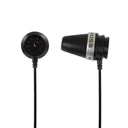 Koss IN THE EAR EARBUDS Słuchawki Przewodowa Douszny Muzyka Czarny