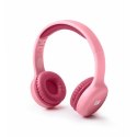 Muse M-215 BTP słuchawki/zestaw słuchawkowy Bezprzewodowy Opaska na głowę Muzyka Bluetooth Różowy