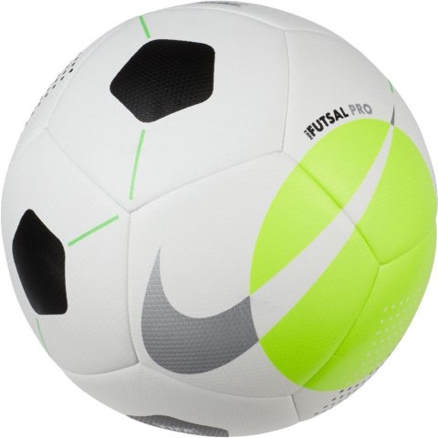 Piłka nożna Nike Futsal Pro Team biała DH1992 100 PRO Piłka nożna Nike Futsal Pro Team biała DH1992 100 PRO