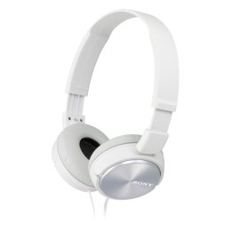 Słuchawki nauszne z mikrofonem Sony MDR-ZX310APW (Biały)