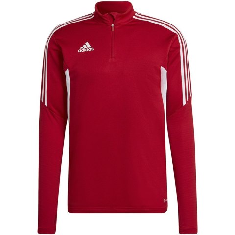 Bluza męska adidas Condivo 22 Training Top czerwona HB0007 Bluza męska adidas Condivo 22 Training Top czerwona HB0007
