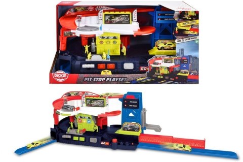 Dickie Pit stop zestaw w/d/w 333-8001