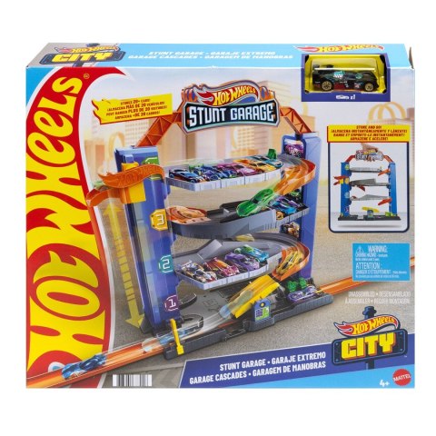 Hot Wheels City Kaskaderski garaż GNL70 MATTEL