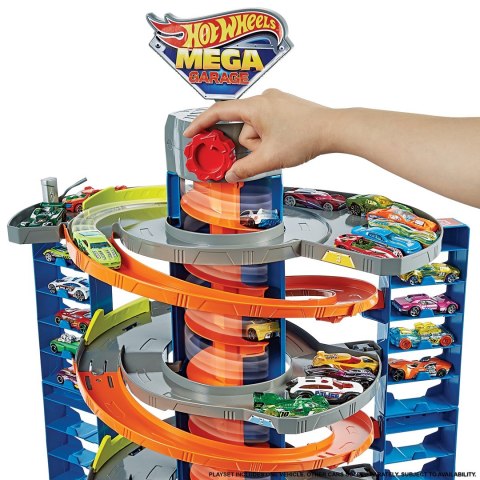 Hot Wheels City Zakręcony Megagaraż Zestaw GTT95 Hot Wheels City Zakręcony Megagaraż Zestaw GTT95