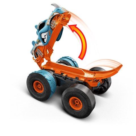 Hot Wheels Monster Truck Rhinomite Mega Transformacja HPK27 Pojazd zdalnie sterowany 1:12 MATTEL Hot Wheels Monster Truck Rhinomite Mega Transformacja HPK27 Pojazd zdalnie sterowany 1:12 MATTEL