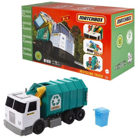 Matchbox Śmieciarka do recyklingu HHR64 Matchbox Śmieciarka do recyklingu HHR64