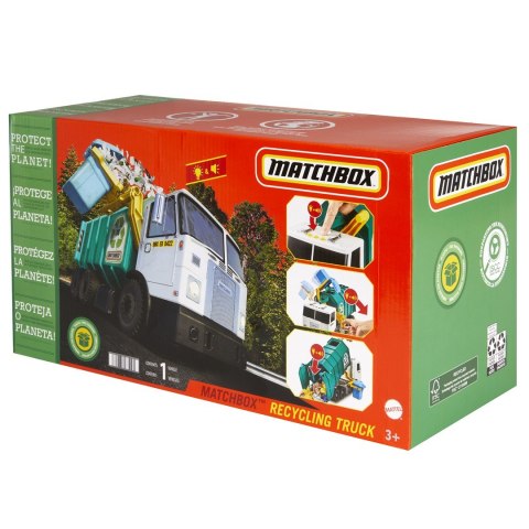 Matchbox Śmieciarka do recyklingu HHR64 Matchbox Śmieciarka do recyklingu HHR64