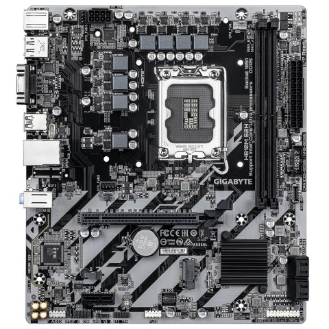 Płyta główna Gigabyte H810M S2H (H810,S1851,mATX,DDR5)
