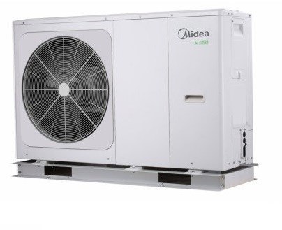 Pompa ciepła Midea M-Thermal 8kW typu Monoblok, 1-fazowa R32 Pompa ciepła Midea M-Thermal 8kW typu Monoblok, 1-fazowa R32