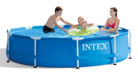 Basen Intex 28200NP zewnętrzny naziemny ramowy okrąg 4485L Niebieski Basen Intex 28200NP zewnętrzny naziemny ramowy okrąg 4485L Niebieski