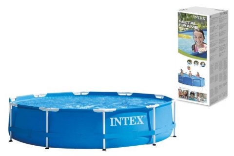 Basen Intex 28200NP zewnętrzny naziemny ramowy okrąg 4485L Niebieski Basen Intex 28200NP zewnętrzny naziemny ramowy okrąg 4485L Niebieski