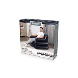 Bestway 75114/23 nadmuchiwane krzesło do salonu Czarny