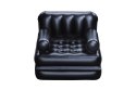 Bestway 75114/23 nadmuchiwane krzesło do salonu Czarny