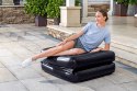 Bestway 75114/23 nadmuchiwane krzesło do salonu Czarny