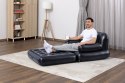 Bestway 75114/23 nadmuchiwane krzesło do salonu Czarny