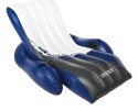 Intex Floating Recliner Lounge Czarny, Niebieski, Biały Monochromatyczny Winyl Pływające fotel