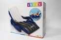 Intex Floating Recliner Lounge Czarny, Niebieski, Biały Monochromatyczny Winyl Pływające fotel