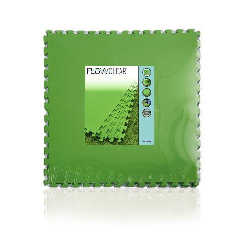 Piankowa Mata pod Basen Bestway 56636 Puzzle Flowclear 78cm x 78cm Piankowa Mata pod Basen Bestway 56636 Puzzle Flowclear 78cm x 78cm