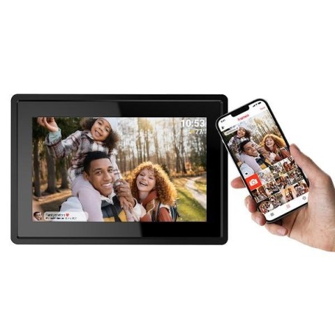 Ramka na zdjęcia Denver z FRAMEO 7" 8GB czarna