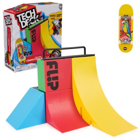 Tech Deck TED ACS X Connect ParkCreator Ramp 1 GML Zestaw deskorolek na palec Tech Deck TED ACS X Connect ParkCreator Ramp 1 GML Zestaw deskorolek na palec
