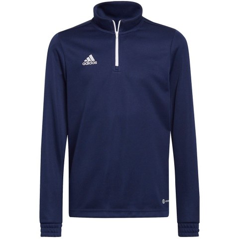 Bluza dla dzieci adidas Entrada 22 Tr Top granatowa H57484 128cm Bluza dla dzieci adidas Entrada 22 Tr Top granatowa H57484 128cm