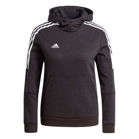 Bluza dla dzieci adidas Tiro 21 Sweat Hoody czarna GM7326 164cm Bluza dla dzieci adidas Tiro 21 Sweat Hoody czarna GM7326 164cm