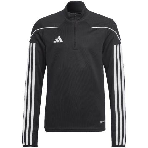 Bluza dla dzieci adidas Tiro 23 League Training Top czarno-biała HS3487 152cm Bluza dla dzieci adidas Tiro 23 League Training Top czarno-biała HS3487 152cm