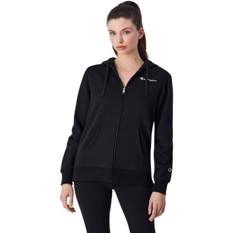 Bluza damska Champion Full Zip Hoodie czarna 117531 KK001 L Bluza damska Champion Full Zip Hoodie czarna 117531 KK001 L