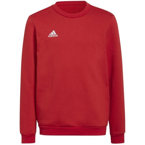 Bluza dla dzieci adidas Entrada 22 Sweat Top czerwona H57473 116cm Bluza dla dzieci adidas Entrada 22 Sweat Top czerwona H57473 116cm