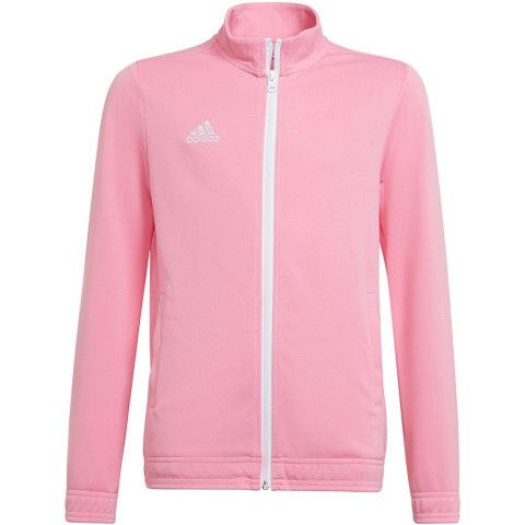 Bluza dla dzieci adidas Entrada 22 Track Jacket różowa HC5035 140cm Bluza dla dzieci adidas Entrada 22 Track Jacket różowa HC5035 140cm