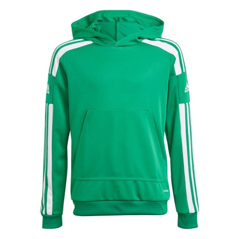 Bluza dla dzieci adidas Squadra 21 Hoody Youth zielona GP6432 116cm Bluza dla dzieci adidas Squadra 21 Hoody Youth zielona GP6432 116cm