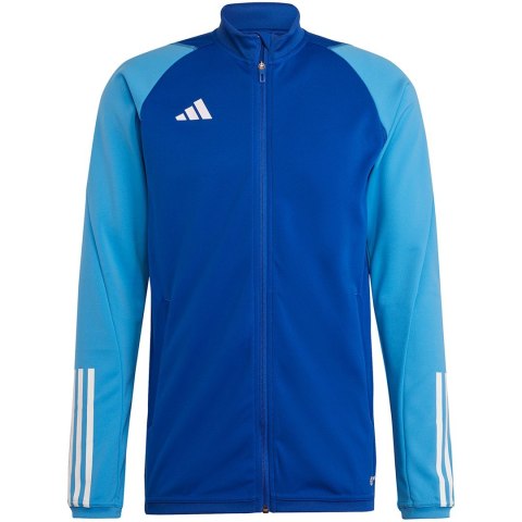 Bluza dla dzieci adidas Tiro 23 Competition Training niebieska HU1304 Bluza dla dzieci adidas Tiro 23 Competition Training niebieska HU1304
