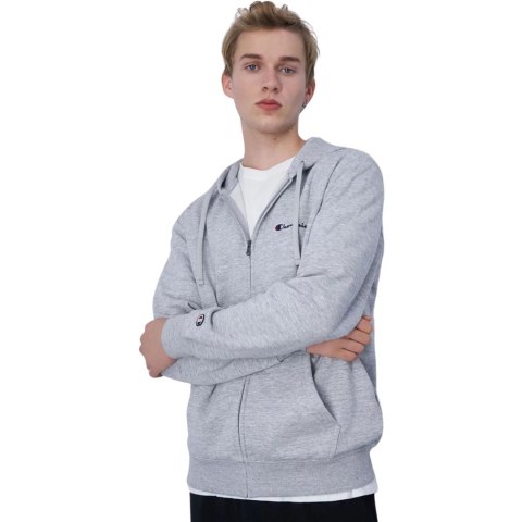 Bluza męska Champion Full Zip Hoodie szara 220260 EM021 S Bluza męska Champion Full Zip Hoodie szara 220260 EM021 S